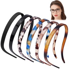 TOBATOBA No Pressure Headbands - 1 Count Pack of 6 , Polished - Color 3