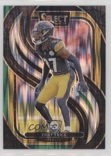 2024 Panini Select Premier Level Black & Green Shock Prizm Cory Trice #140 1nc4