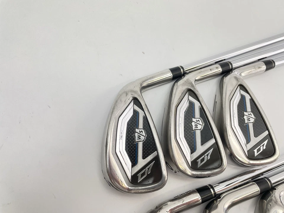 Wilson Staff D7 Iron Set KBS Tour 80 Uniflex Steel /Right Handed /Lamkin /26981 - Image 2 of 4