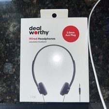 Headphones 3.5mm Aux Plug/Jack Adjustable Wired