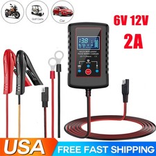 Automatic Battery Charger Maintainer Motorcycle Trickle Float For Tender 6v 12v