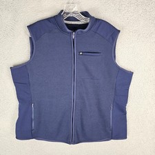 Fabletics Pace Knit Vest Womens 2X Fleece Lined Stretch Full Zip CJ2357235