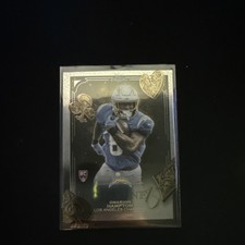 2025 Topps Fortune F15-25 Rookie Omarion Hampton Los Angeles Chargers