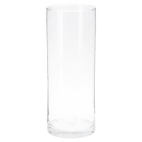 Hohe Klare Glasvase Zylinder Ø12Cm H30Cm Deko Windlicht