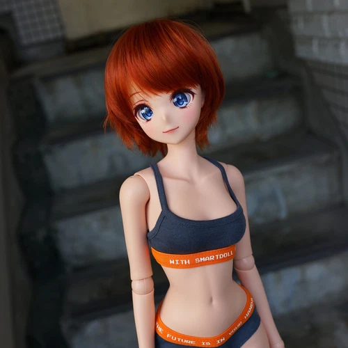 Smart Doll Summertime Haruka Cinnamon random color Sports Bra Set Fully Assemble - Picture 2 of 14