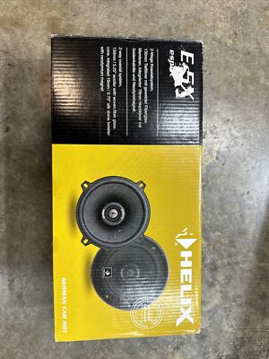 5.25'' CAR SPEAKER COAXIAL 2-WAY TWEETER HELIX E 5X VAN PRO AUDIO GERMAN MADE