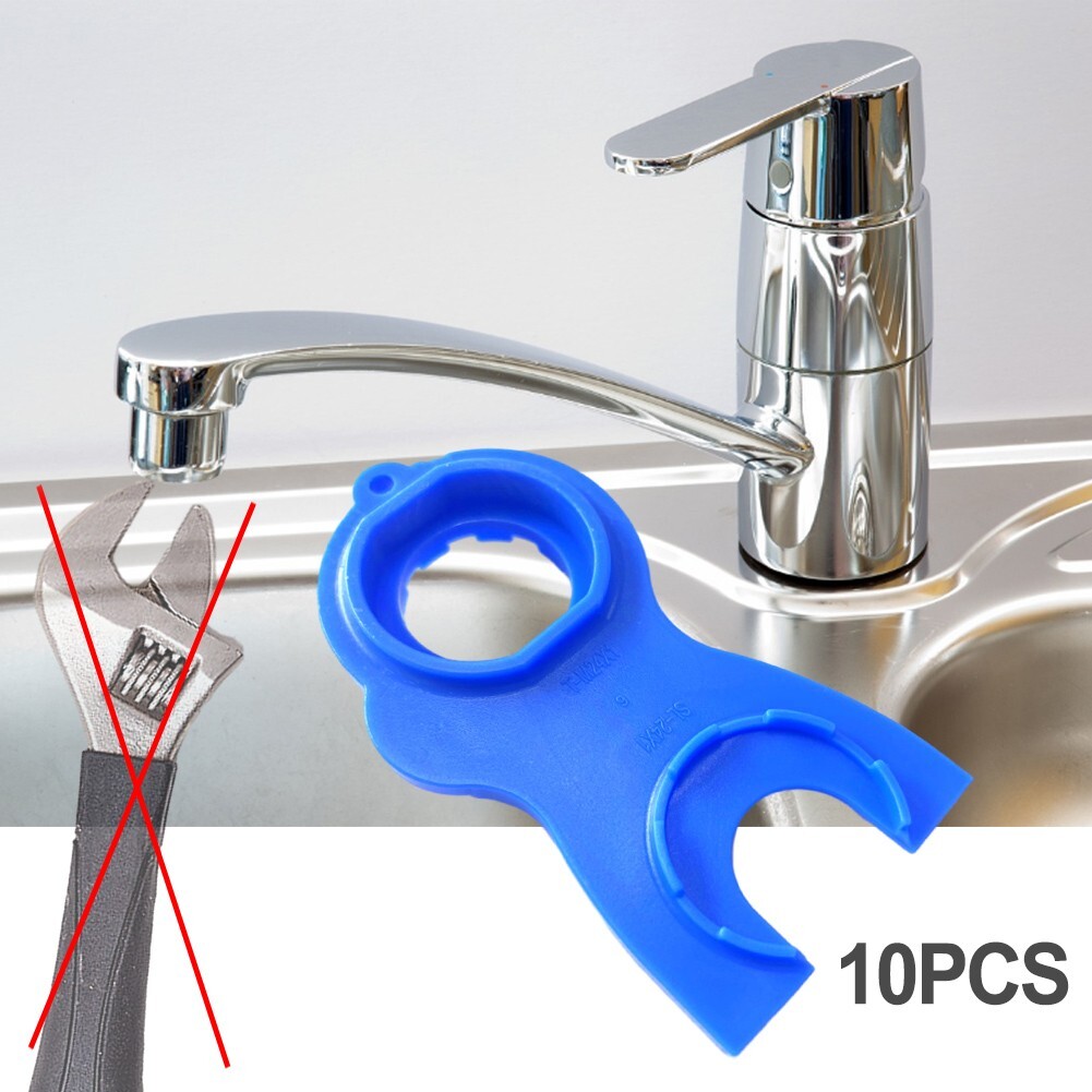 Convenient Plastic Wrench Set Suitable for Household Repair Pack of 10