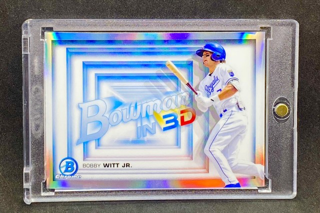 Bobby Witt Jr. Rookie RC Refractor Card Bowman Chrome Mint