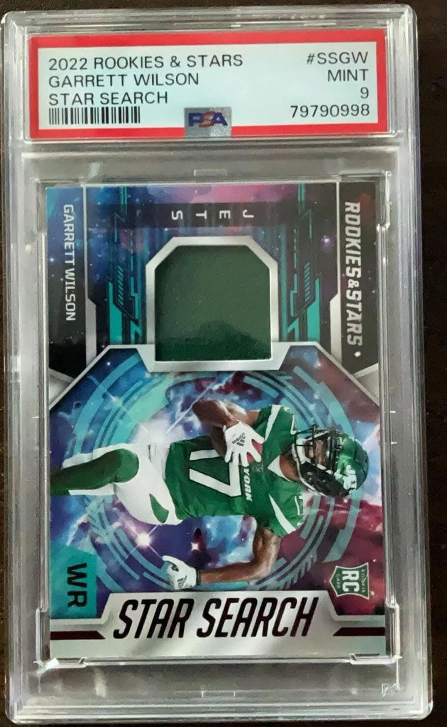 Garrett Wilson Panini Rookies & Stars Star Search Relics #SSGW Base