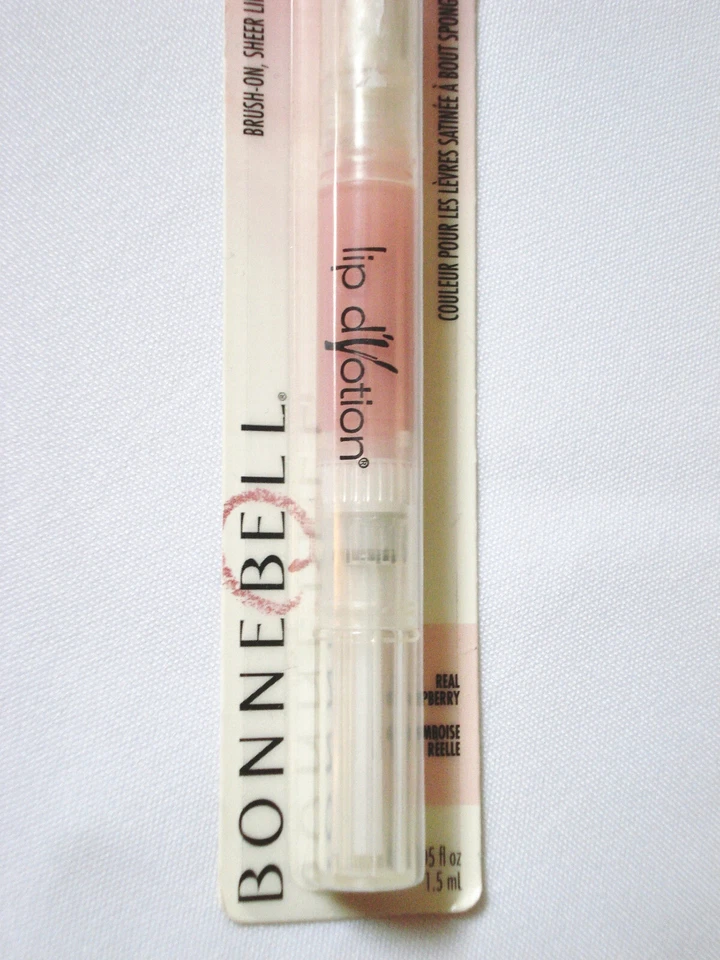 Bonne Bell Lip D'Votion Brush-On Lip Gloss - REAL RASPBERRY (Color 005) - NEW!!! - Image 2 of 2