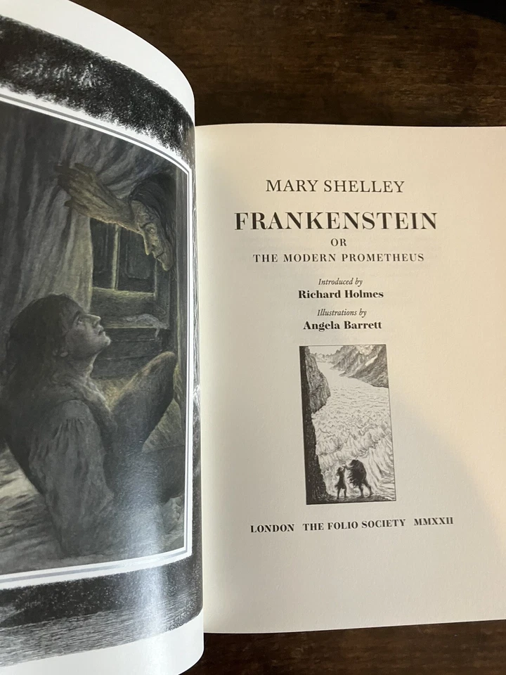 Folio Society Signed Limited Edition: Frankenstein / Shelley Barrett Leather New - Image 4 of 4
