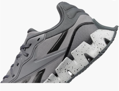 Reebok Men's ZIG DYNAMICA 4 [ PURE GREY/BLACK ] Running