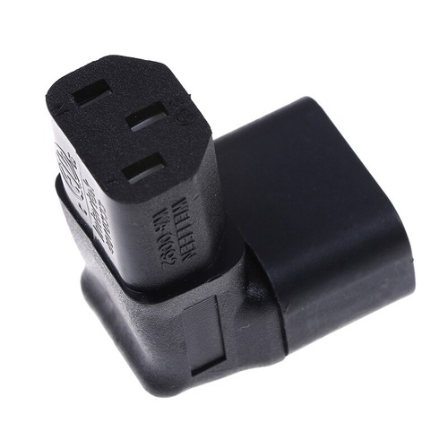 IEC 320 C14 to C13 right angle,C13 to C14 90 degree up angle3CEO - Afbeelding 5 van 9