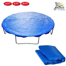6FT 8FT 10FT  Trampoline Rain Cover Weather Rain Dust Cover Protection Sheet UK