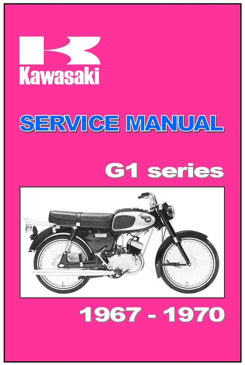 KAWASAKI Workshop Manual G1 Series G1L G1M 1967 1968 1969