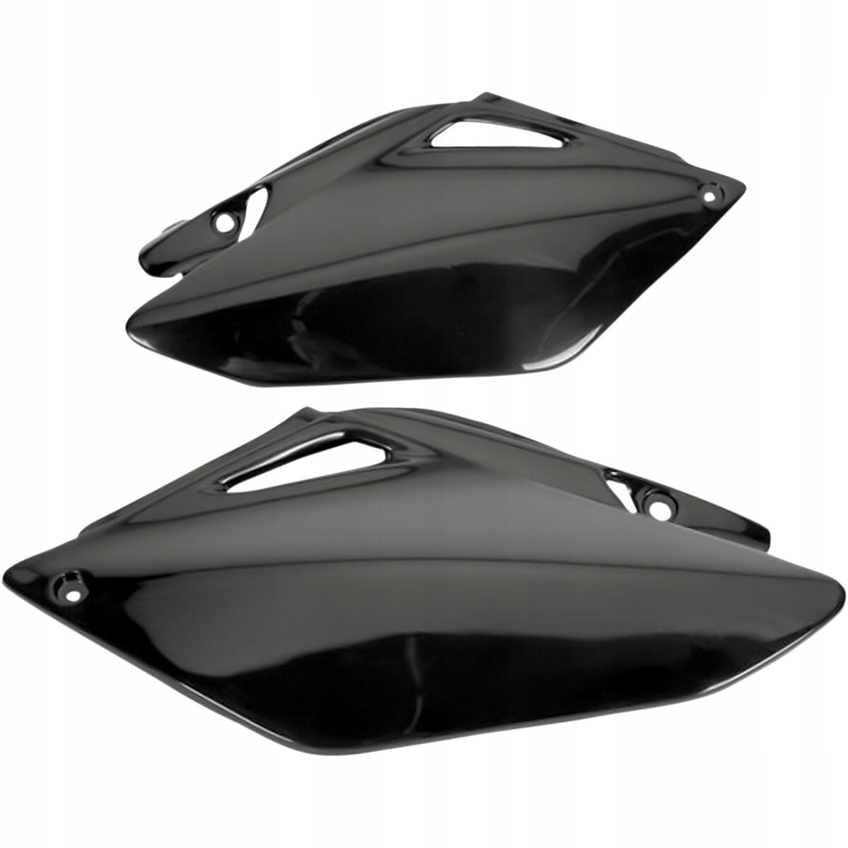 Panneaux arrière Honda CRF 250R souples et noirs pour châssis 2006-2009