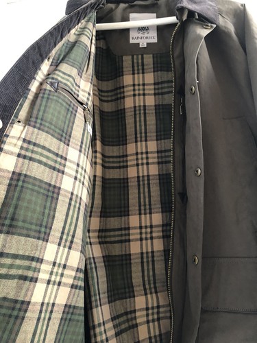 Nordstrom RAINFOREST RF20888 XL Mens BARN CHORE COAT Portabella Gray $295 NWT - Picture 8 of 10