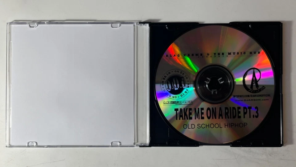 DJ ARSON- TAKE ME ON A RIDE 3 OLD SCHOOL HIP HOP R&B CLASSICS NYC MIXTAPE MIX CD Foto 2 de 2