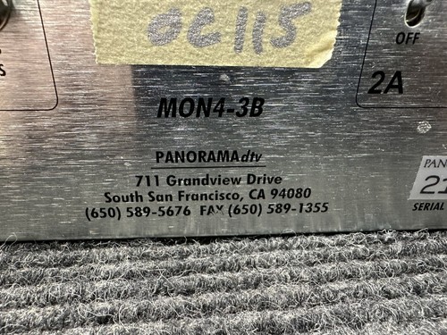 panorama DTV Mon4-3 Analog / SDI Video Monitor (untested) - Picture 4 of 15