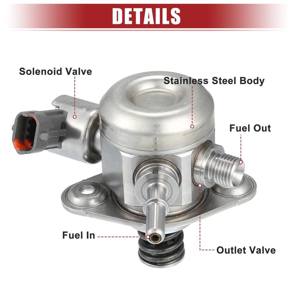 Paquete (2) Bomba de combustible con seguidor de leva Tappet para Hyundai Sonata 2009-2014 Foto 4 de 4