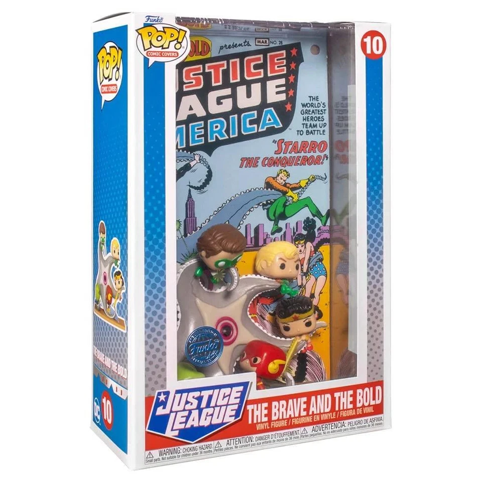 Dc Comics: Funko Pop! Comic Covers - Justice League - The Brave And The Bo...