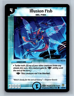 fish deck yugioh master duel Masters TCG - Illusion 20/55 - Dragons of Hyperchaos Banish that Fish! (Yu-Gi-Oh!) |