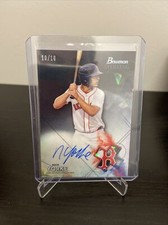 2021 Bowman Sterling Nick Yorke Prospect Black Atomic Refractor 10/10!!!