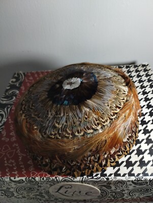 Vintage Chant’e Pheasant Feathered Women\'s Hat s-l1200.jpg main image 4