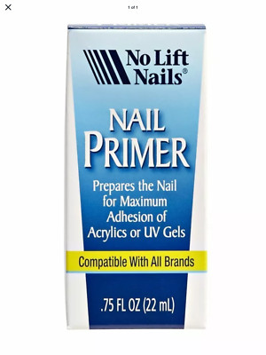 No Lift Nails Primer for Acrylics or UV Nail Gels .75 oz.