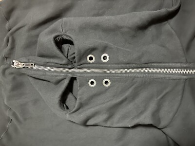Rick Owen s DRKSHDW Zip Up Gimp Hoodie L