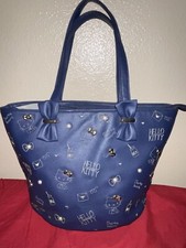 Rare 2017 Sanrio Japan Embroidered Sharing Hearts Shoulder Tote Bag Purse ~ New