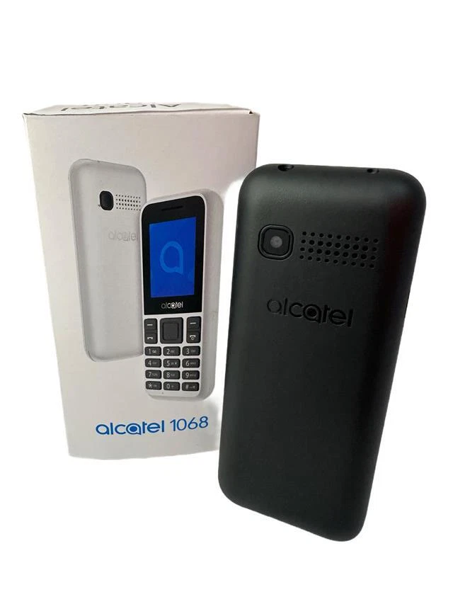 Alcatel 1068 sealed boxed complete Black dual sim Unlocked 2G New * Warranty - Image 3 of 4