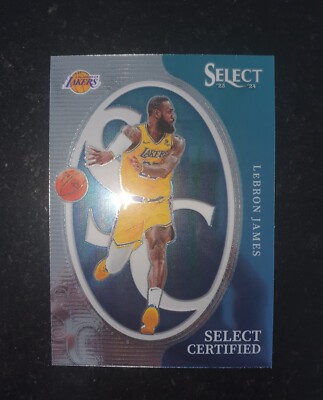 Lebron James Select Certified 23-24 Panini Lakers Pack Fresh