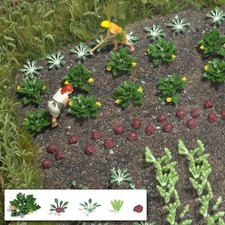 OO/HO Garden / Field Scenery Vegetables & lettuces Busch 1222