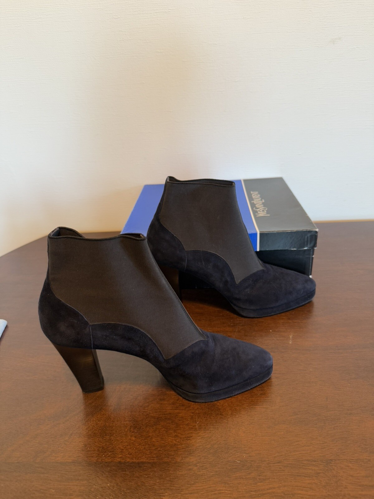 Stivali tacco alto Yves Saint Laurent YSL