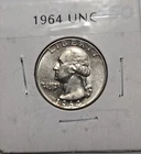 1964 Washington Quarter VF CIRCULATED 90% Silver