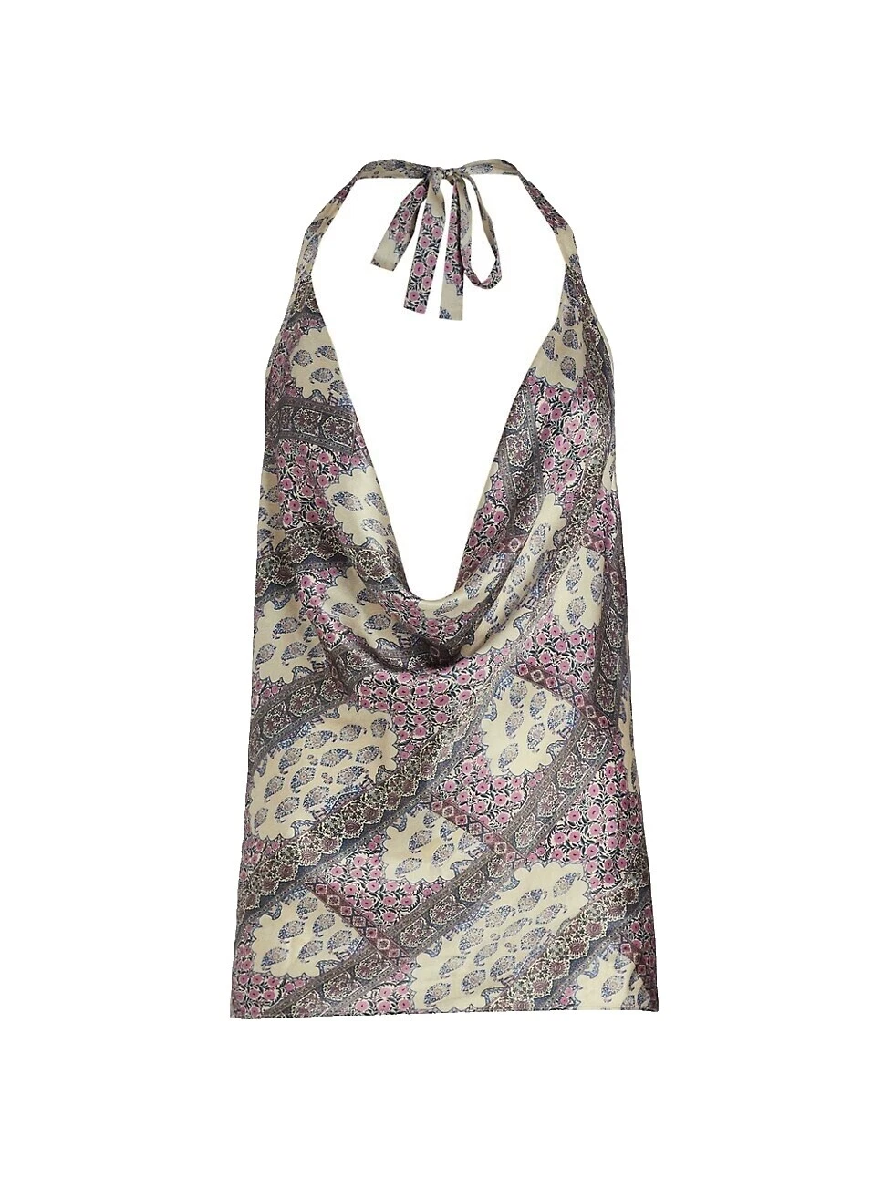 Paisley Multicolor Tops for Women