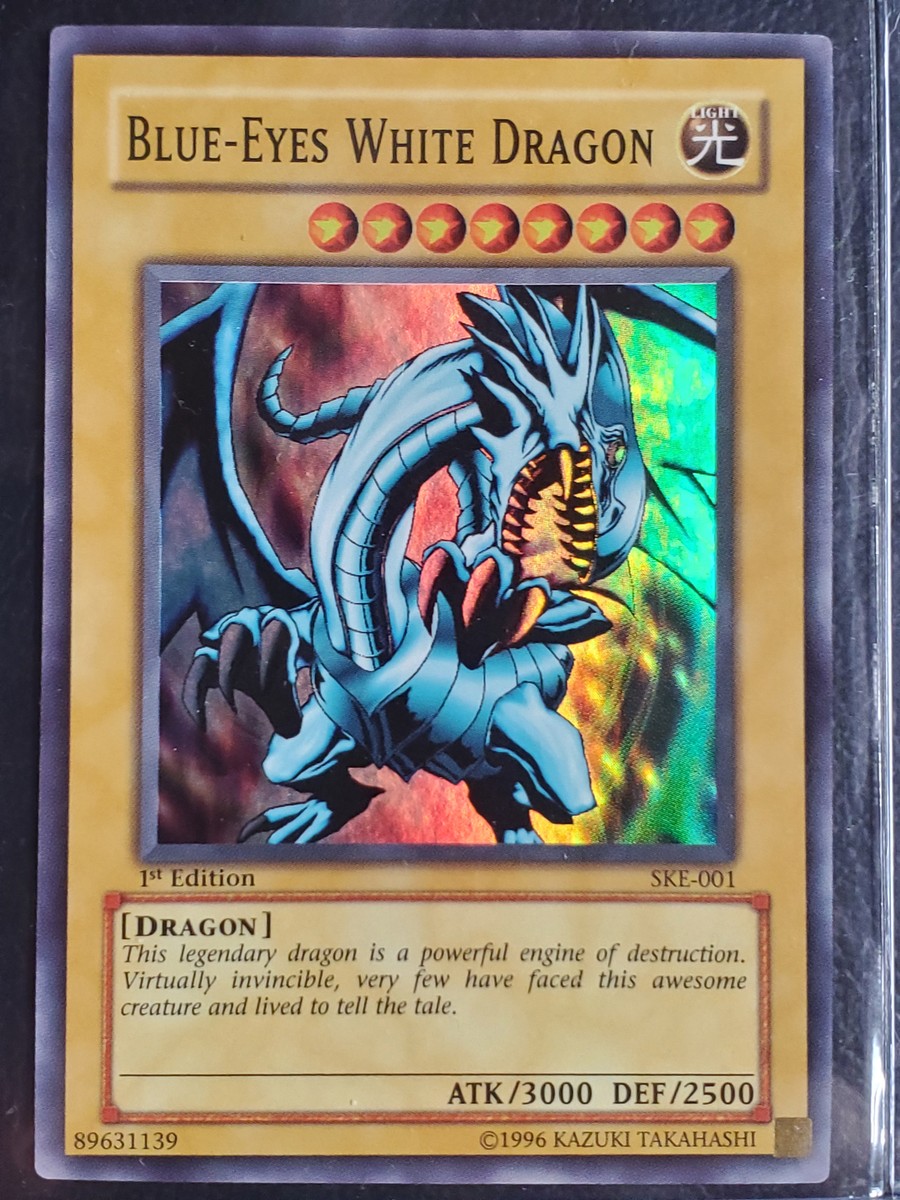 Yu-Gi-Oh! 1st Edition Blue-Eyes White Dragon | eBay