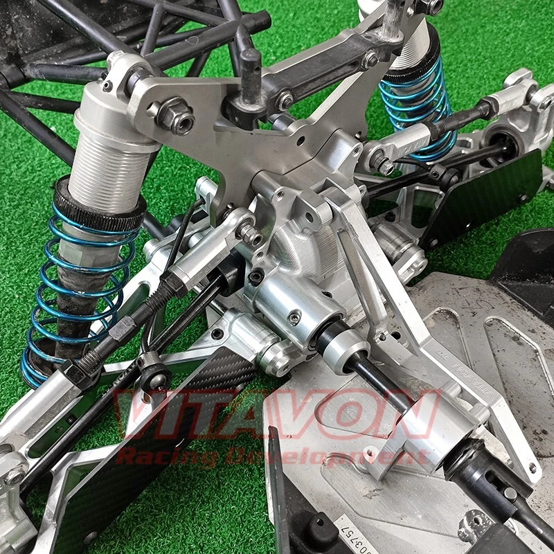 Vitavon CNC Alu7075 V2 Rear Bulkhead Diff Gear Box For Losi 1/5 5ive-T 5B - Image 4 of 4