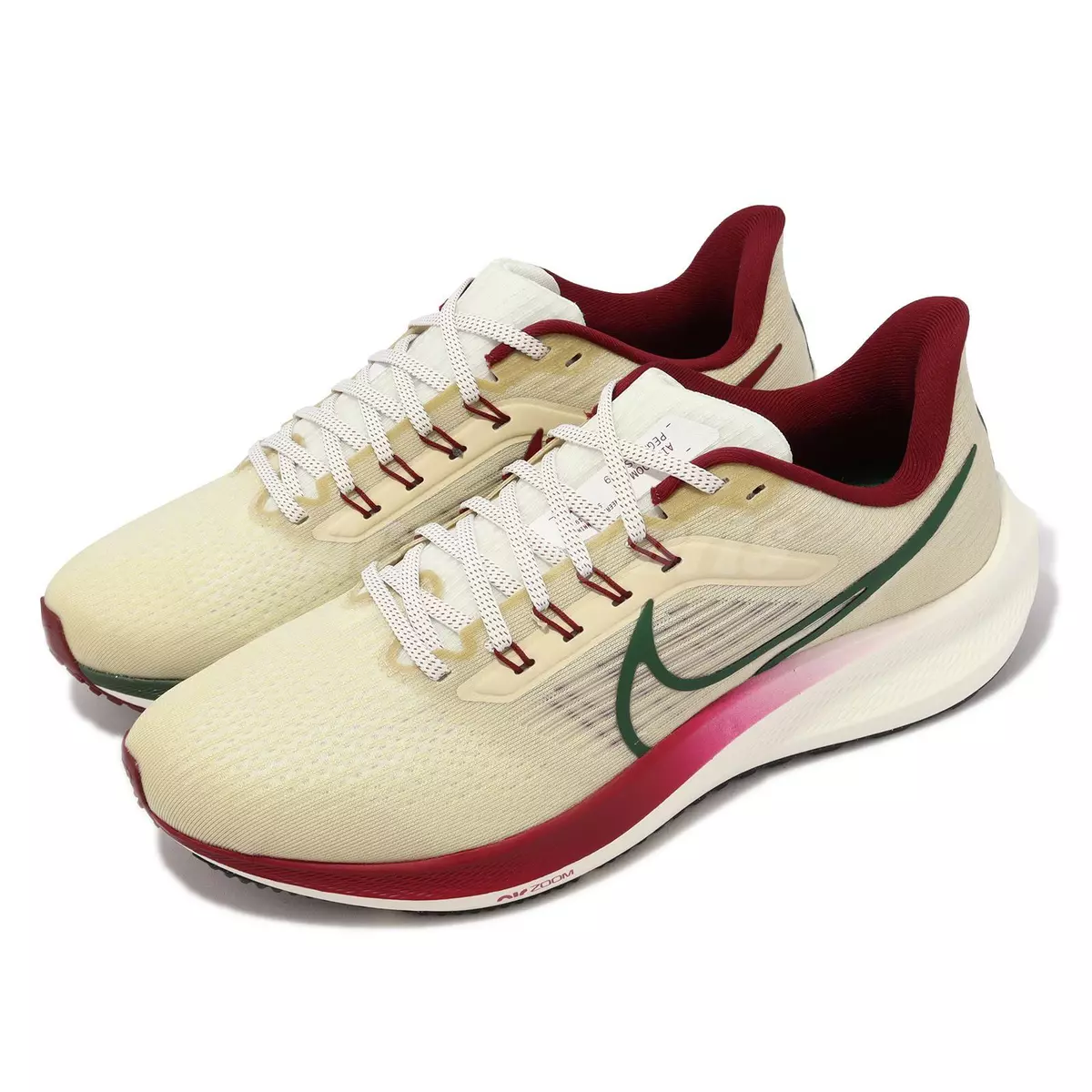 Nike Air Zoom Pegasus 39 Rattan Beige Green Red Men Shoes FB7161-231 | eBay