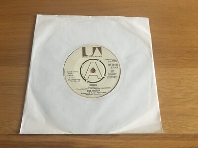 Don Mclean-Dreidel.7'' demo