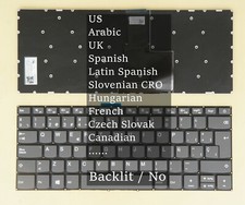 Keyboard For Lenovo S145-14ikb S145-14iml S145-14iwl S145-14iil, Slim 1-14ast-05