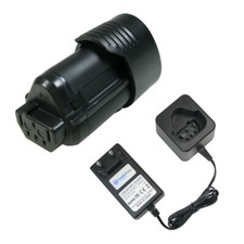 Set: Li-Ion Akku 12V 1500mAh + Ladegerät für AEG Omni 12C Ridgid Jobmax R8223400