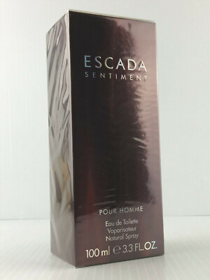 Escada Sentiment Men Cologne Spray 3.4 oz New In Box