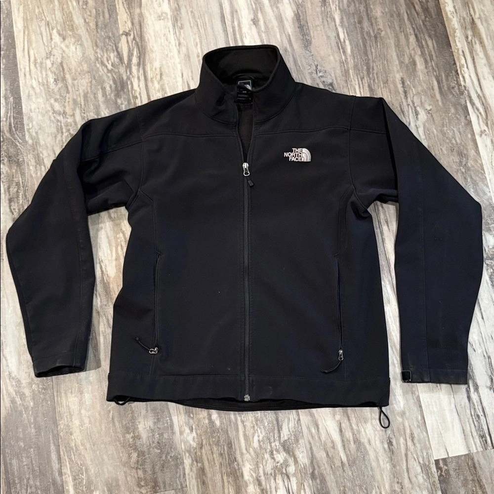 Black The North Face Soft Shell Coat Jacket Men's Medium classic capsule