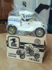 ERTL 1918 Ford Model T Runabout Fullerton US Mail Coin Bank die-cast metal USA