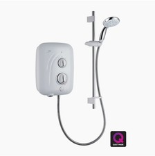 Mira Elite SE Pumped Electric 9.8kW Shower - White/Chrome (1.1941.001)