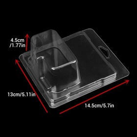 1-30Pack Short Card Clear Protector for Hotwheels