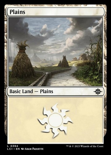 Plains (0394) - Foil Light Play, English Magic the Gathering MTG The Lost Cavern - Bild 1 von 1