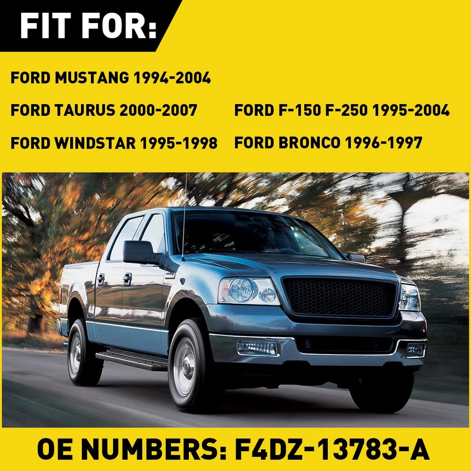 Cubierta de lente transparente F4DZ-13783-A para Ford Windstar 1995-1998 Mustang Taurus 1994-07 Foto 2 de 4